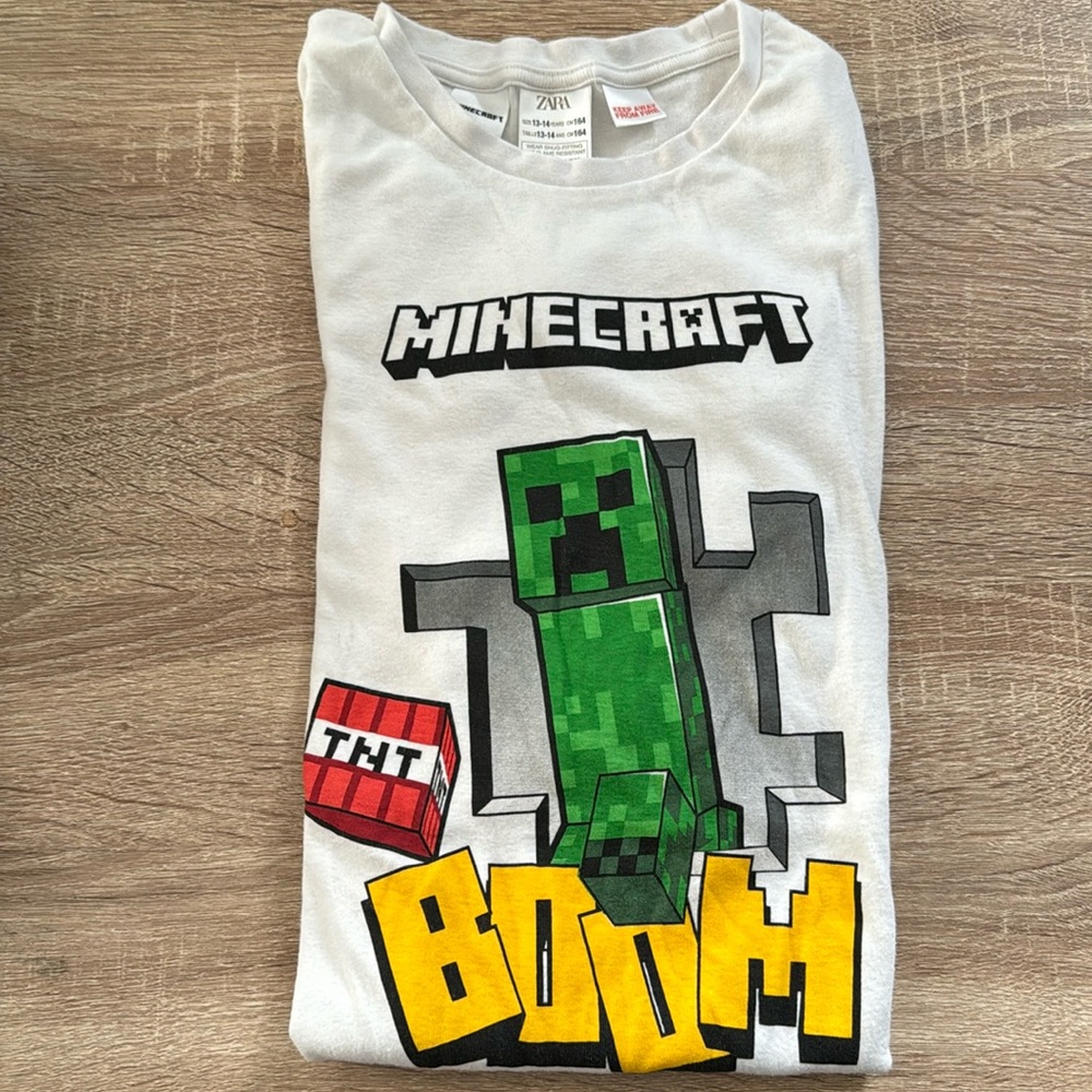 Zara Minecraft Shirt